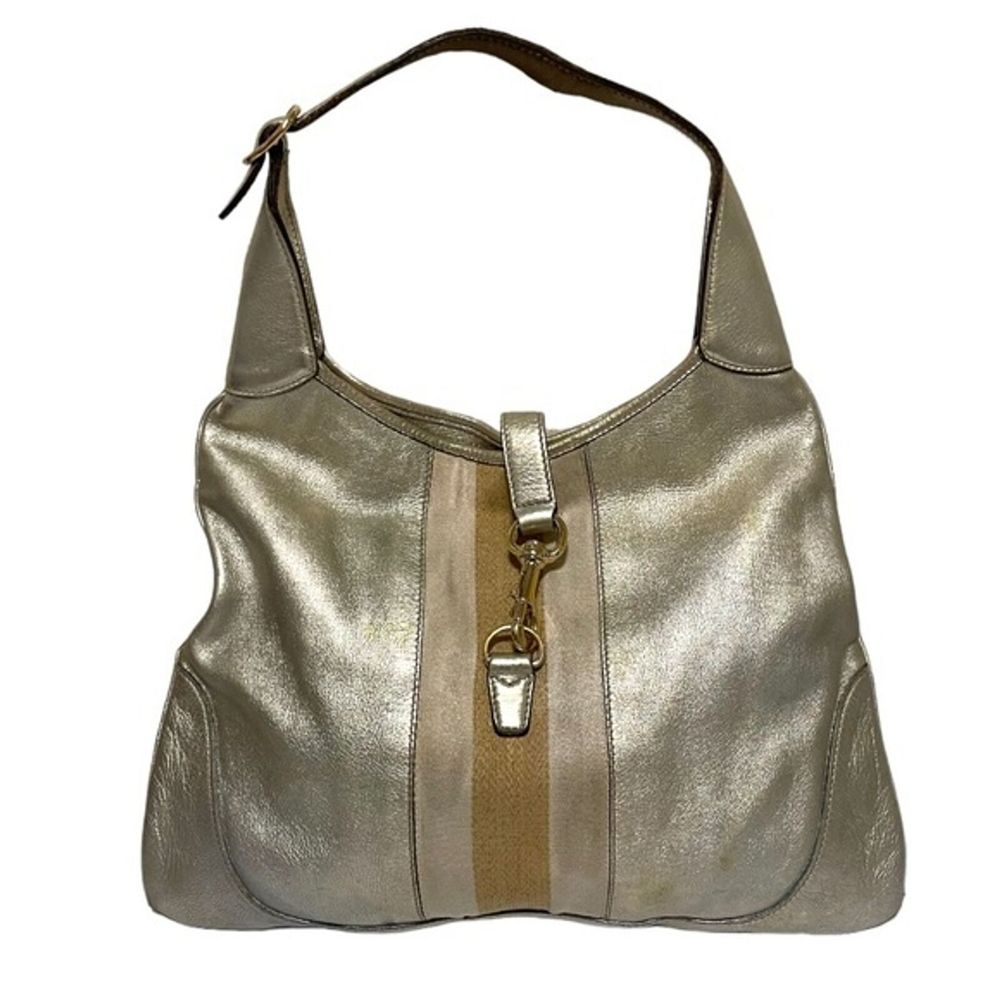 Gucci Metallic Jackie O Bouvier Hobo Bag